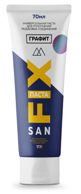 Паста универсальная 70мл графит SANFIX RTP 40715 Паста универсальная 70мл графит SANFIX RTP 40715