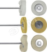 Круги полировочные, набор 3 шт