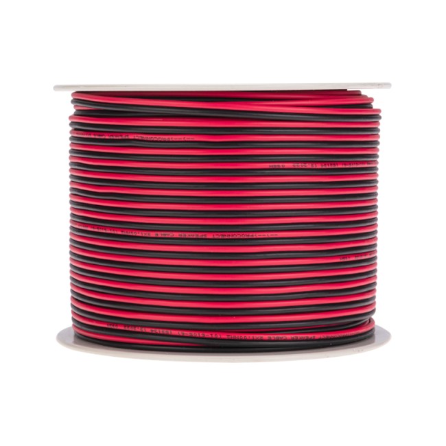 Кабель акустический 2х1,00мм², красно-черный, 100м PROconnect Кабель акустический 2х1,00мм², красно-черный, 100м PROconnect