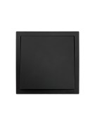 Выключатель 1-кл. СП ZIMA IP20 10А безвинт. зажим черн. бархат LEZARD 704-4288-100QC