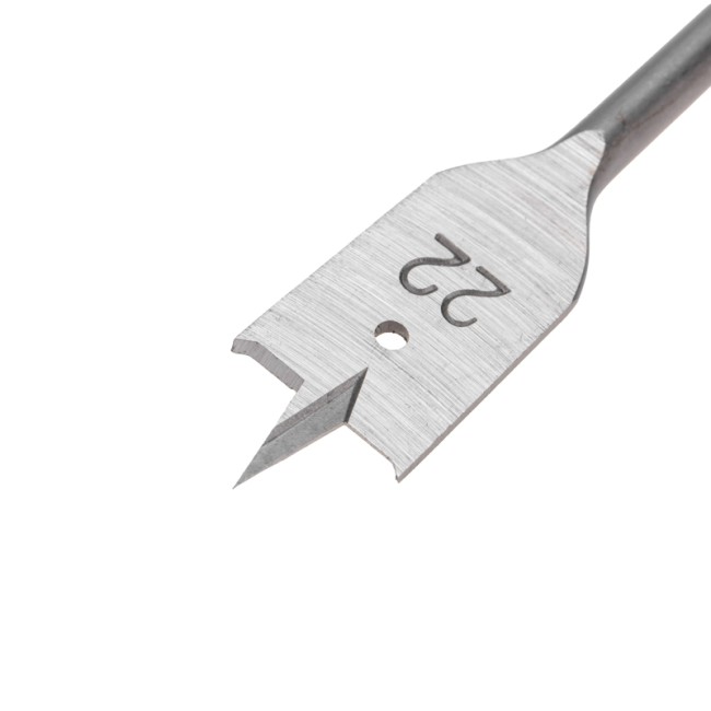 Набор сверл перовых по дереву 9 предметов: 14-16-18-20-22-25-30х152 мм, удлинитель, ключ угловой Kranz