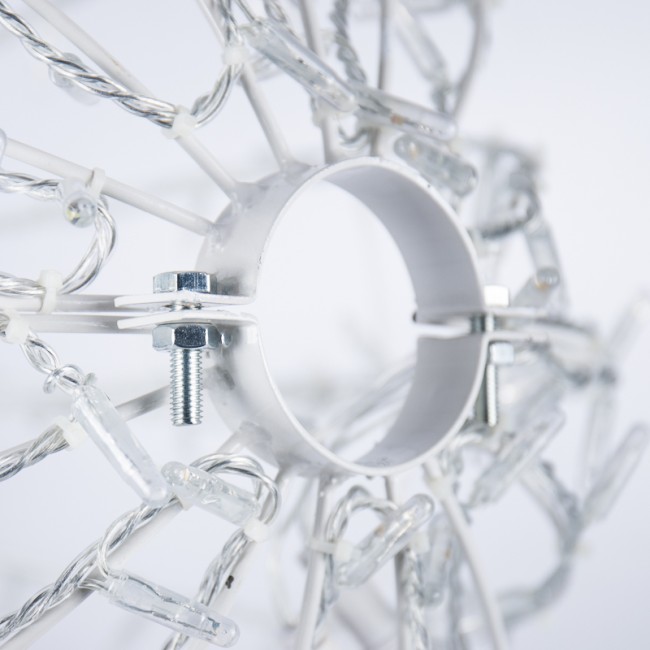 Шар светодиодный Ø 80 см, 450 светодиодов, теплый белый цвет свечения с эффектом мерцания NEON-NIGHT Шар светодиодный Ø 80 см, 450 светодиодов, теплый белый цвет свечения с эффектом мерцания NEON-NIGHT