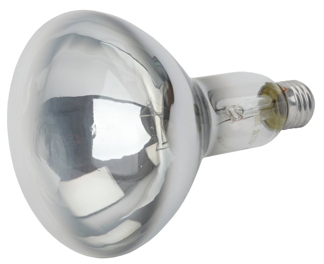 Лампа инфракрасная ИКЗ 220-250 R127 E27 250 Вт. ЭРА