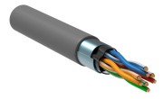 Кабель витая пара F/UTP кат.5E 4х2х24AWG solid CU PVC сер. (м) GENERICA BC1-C5E04-311-305-G Кабель витая пара F/UTP кат.5E 4х2х24AWG solid CU PVC сер. (м) GENERICA BC1-C5E04-311-305-G