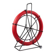 Протяжка кабельная (УЗК в тележке), стеклопруток, d=11,0мм, 100м, красная REXANT Протяжка кабельная (УЗК в тележке), стеклопруток, d=11,0мм, 100м, красная REXANT