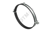 Хомут для воздуховодов с изоляцией с гайкой М8 для труб d 200 мм