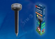 UDR-S20 SOL BLACK Устройство для отпугивания кротов и змей, на солнечной батарее. Постоянная частота вибрации. Аккумулятор в/к. IP44. Черный. TM Uniel UDR-S20 SOL BLACK Устройство для отпугивания кротов и змей, на солнечной батарее. Постоянная частота вибрации. Аккумулятор в/к. IP44. Черный. TM Uniel