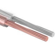 Кабель акустический 2х2,50мм², прозрачный SILICON, мини-бухта 5м REXANT Кабель акустический 2х2,50мм², прозрачный SILICON, мини-бухта 5м REXANT