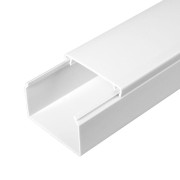 Кабель-канал 60х40 L2000 с двойн. замком бел. Промрукав PR.0560401 Кабель-канал 60х40 L2000 с двойн. замком бел. Промрукав PR.0560401