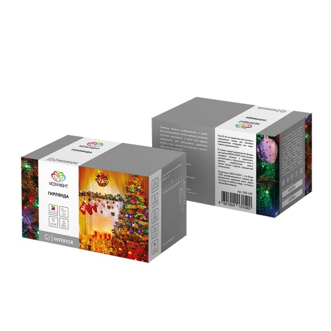 Гирлянда Твинкл Лайт 4 м, прозрачный ПВХ, 25 LED, цвет Мультиколор Гирлянда Твинкл Лайт 4 м, прозрачный ПВХ, 25 LED, цвет Мультиколор