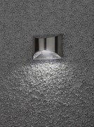 Фасадная подсветка Хром, на солнечной батарее, 4LED, 7lm ERAFS024-38 ЭРА