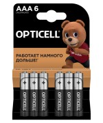 Элемент питания алкалиновый AAA/LR03 (блист. 6шт) Basic Opticell 5051007 Элемент питания алкалиновый AAA/LR03 (блист. 6шт) Basic Opticell 5051007