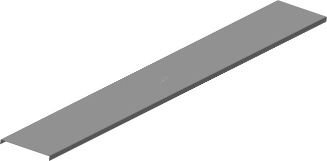 Крышка лотка НЛК30-П1,87 У3 (h=50,70,100 мм, s=1,2мм, L=1870мм)