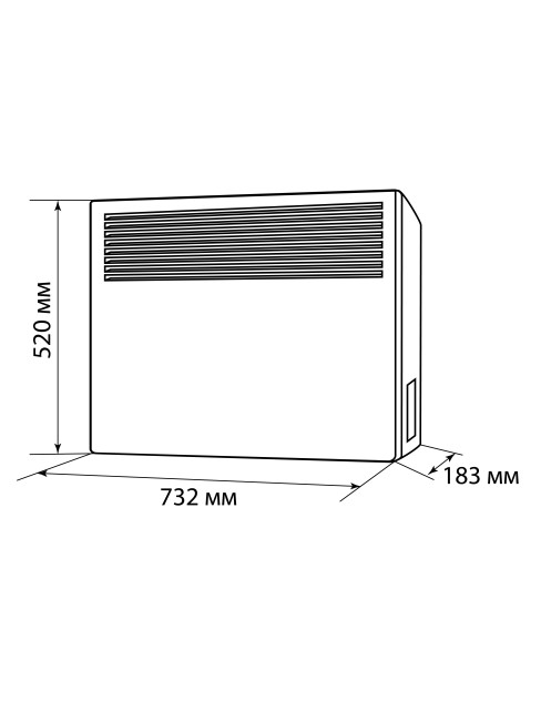 Конвектор электрический ЭК-2000С, 2000 Вт, термостат, СТИЧ, черный, TDM Конвектор электрический ЭК-2000С, 2000 Вт, термостат, СТИЧ, черный, TDM