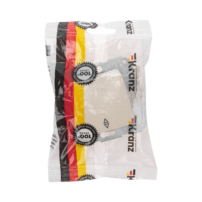 DEA Выключатель (переключатель) 1кл прох. с/у 10А мех. бежевый KRANZ DEA Выключатель (переключатель) 1кл прох. с/у 10А мех. бежевый KRANZ