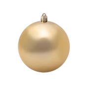 Елочная фигура Шар Ø 10 см, цвет золотой глянцевый Елочная фигура Шар Ø 10 см, цвет золотой глянцевый