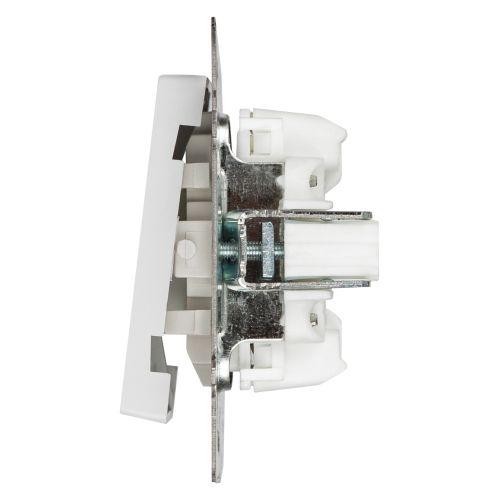 Выключатель 2-кл. СП Accent 6-105-01 10А IP20 250В с подсветкой AL/CU бел. Intro Б0063505 Выключатель 2-кл. СП Accent 6-105-01 10А IP20 250В с подсветкой AL/CU бел. Intro Б0063505