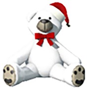 Декоративная объемная фигура Медведь с шапкой 180 см (цвет на выбор) Декоративная объемная фигура Медведь с шапкой 180 см (цвет на выбор)