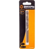 Сверло по металлу 6мм P6M5 (блист.1шт) Вихрь 73/10/6/4 Сверло по металлу 6мм P6M5 (блист.1шт) Вихрь 73/10/6/4