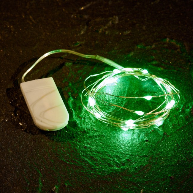 Гирлянда Роса, 2 м, 20 диодов, цвет зеленый Гирлянда Роса, 2 м, 20 диодов, цвет зеленый