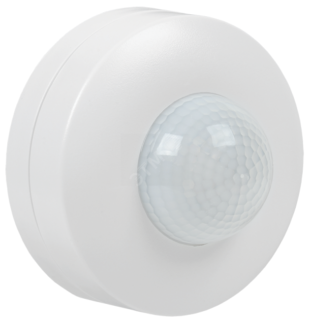 Датчик движения ИК потолочный 1200w 360 градусов 12м IP20 белый Датчик движения ИК потолочный 1200w 360 градусов 12м IP20 белый