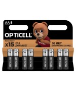 Элемент питания алкалиновый AA/LR6 (блист. 8шт) Basic Opticell 5051008 Элемент питания алкалиновый AA/LR6 (блист. 8шт) Basic Opticell 5051008