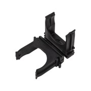 Крепеж-клипса для трубы ø 32 мм черная (10 шт./уп.) REXANT