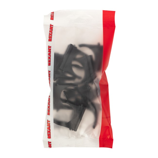 Крепеж-клипса для трубы ø 32 мм черная (10 шт./уп.) REXANT Крепеж-клипса для трубы ø 32 мм черная (10 шт./уп.) REXANT