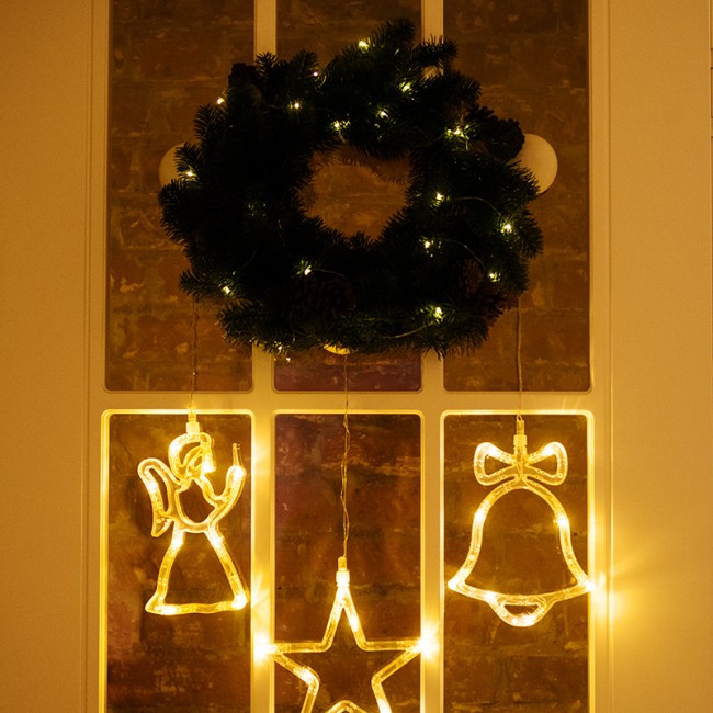 Еловый венок с шишками NEON-NIGHT Ø 45см, Литой Еловый венок с шишками NEON-NIGHT Ø 45см, Литой