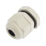 Кабельный ввод PG-16 (10-14 мм) серый (в упак. 2шт)