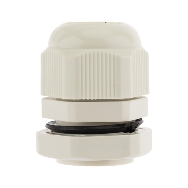 Кабельный ввод PG-16 (10-14 мм) серый (в упак. 2шт)