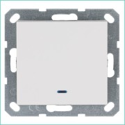 Выключатель 1-кл. 10А IP20 с подсветкой механизм бел. глянцевый Jasmart G3011NW Выключатель 1-кл. 10А IP20 с подсветкой механизм бел. глянцевый Jasmart G3011NW