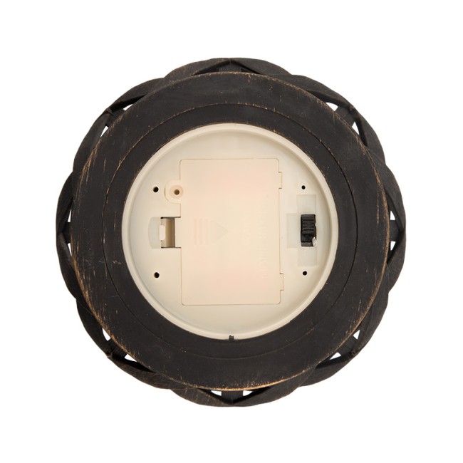 Декоративный фонарь со свечкой, плетеный корпус, бронза, размер 14х14х16,5 см, цвет теплый белый Декоративный фонарь со свечкой, плетеный корпус, бронза, размер 14х14х16,5 см, цвет теплый белый