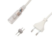 Установочный набор для дюралайта 2W ∅10мм (коннектор с иголкой, выпрямитель, заглушка), до 100м Установочный набор для дюралайта 2W ∅10мм (коннектор с иголкой, выпрямитель, заглушка), до 100м