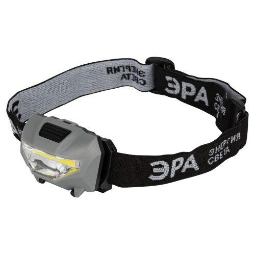 Фонарь светодиодный аккумуляторный налобный GA-505 "Блэкджек" 3Вт 3режима Li 500мАч IP54 Эра Б0057455 Фонарь светодиодный аккумуляторный налобный GA-505 "Блэкджек" 3Вт 3режима Li 500мАч IP54 Эра Б0057455