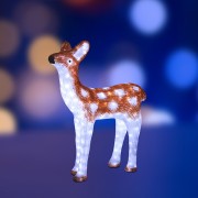 Акриловая светодиодная фигура Оленёнок коричневый 85х71х20 см, 150 светодиодов, IP65 понижающий трансформатор в комплекте, NEON-NIGHT Акриловая светодиодная фигура Оленёнок коричневый 85х71х20 см, 150 светодиодов, IP65 понижающий трансформатор в комплекте, NEON-NIGHT