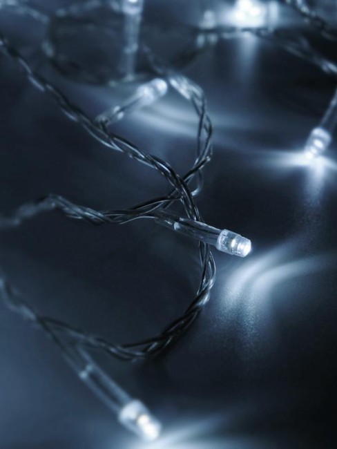 Гирлянда AC-G01-120W 120LED 12.8м 8реж. 220В бел. ФАZА 5047679