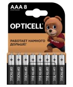 Элемент питания алкалиновый AAA/LR03 (блист. 8шт) Basic Opticell 5051009 Элемент питания алкалиновый AAA/LR03 (блист. 8шт) Basic Opticell 5051009