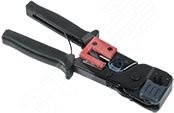 Инструмент обжим RJ-45/12/11 без храп. мех. чёрн-красн. Инструмент обжим RJ-45/12/11 без храп. мех. чёрн-красн.