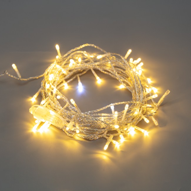 Гирлянда Нить 20м, с эффектом мерцания, прозрачный провод, IP44, 230В, диоды ТЕПЛЫЕ БЕЛЫЕ, 150LED NEON-NIGHT Гирлянда Нить 20м, с эффектом мерцания, прозрачный провод, IP44, 230В, диоды ТЕПЛЫЕ БЕЛЫЕ, 150LED NEON-NIGHT