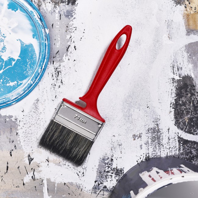 Кисть плоская «Водные краски» 70х12 мм REXANT Кисть плоская «Водные краски» 70х12 мм REXANT