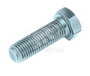 Болт DIN933 М16х50 шестигранная голова полная рез ьба 8.8ZN Болт DIN933 М16х50 шестигранная голова полная рез ьба 8.8ZN