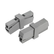 Строительно-монтажная клемма СМК 224-201 для светильника на гибкие проводники (0,2-2,5)/(0,14-2,5) мм² серая (50 шт./уп.) REXANT Строительно-монтажная клемма СМК 224-201 для светильника на гибкие проводники (0,2-2,5)/(0,14-2,5) мм² серая (50 шт./уп.) REXANT