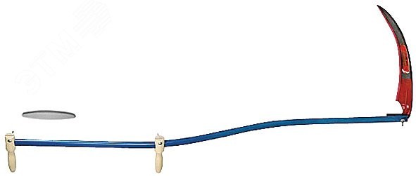Набор косца Косарь-М №6, лезвие 600 мм, с металлическим косовищем 1550 мм