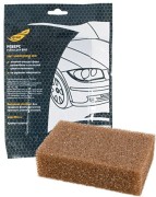 Скребок для фар ''Реверс'', 100х160х50 мм, 1 шт/уп., ретикулированный поролон