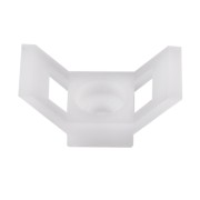 Площадка для крепления стяжки REXANT (ПС-2) 29x15 мм, белая, упаковка 100 шт.