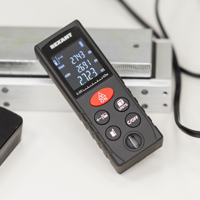 Лазерный дальномер микро R-80 REXANT Лазерный дальномер микро R-80 REXANT