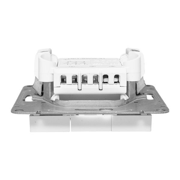 Выключатель 3-кл. СП Эпика механизм бел. EKF UP1-SWW-31