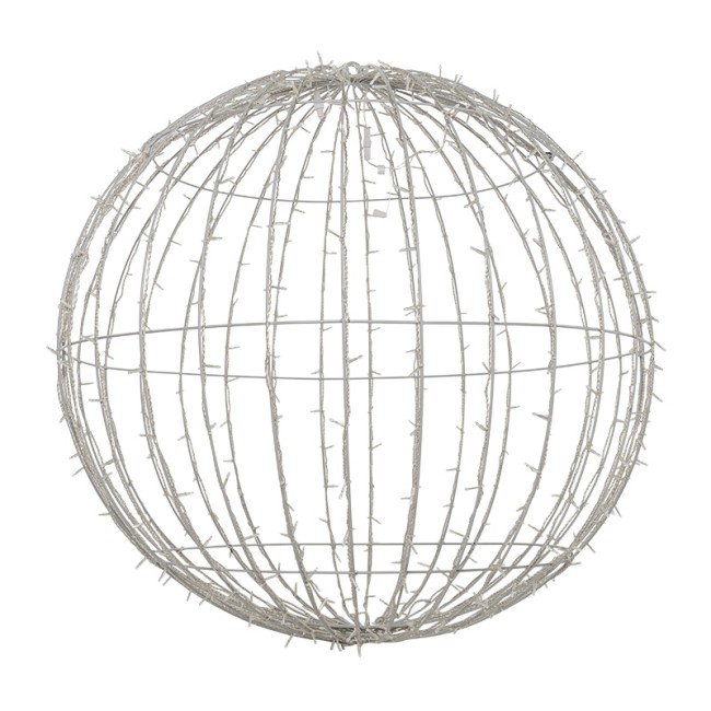 Шар светодиодный 230V, диаметр 120 см, 600 светодиодов, цвет белый Шар светодиодный 230V, диаметр 120 см, 600 светодиодов, цвет белый