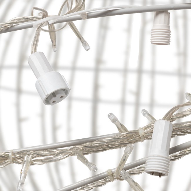 Шар светодиодный 230V, диаметр 120 см, 600 светодиодов, цвет белый Шар светодиодный 230V, диаметр 120 см, 600 светодиодов, цвет белый